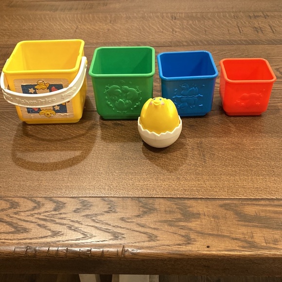 Vintage FISHER-PRICE #1007 1986 Nesting Boxes - Picture 4 of 6